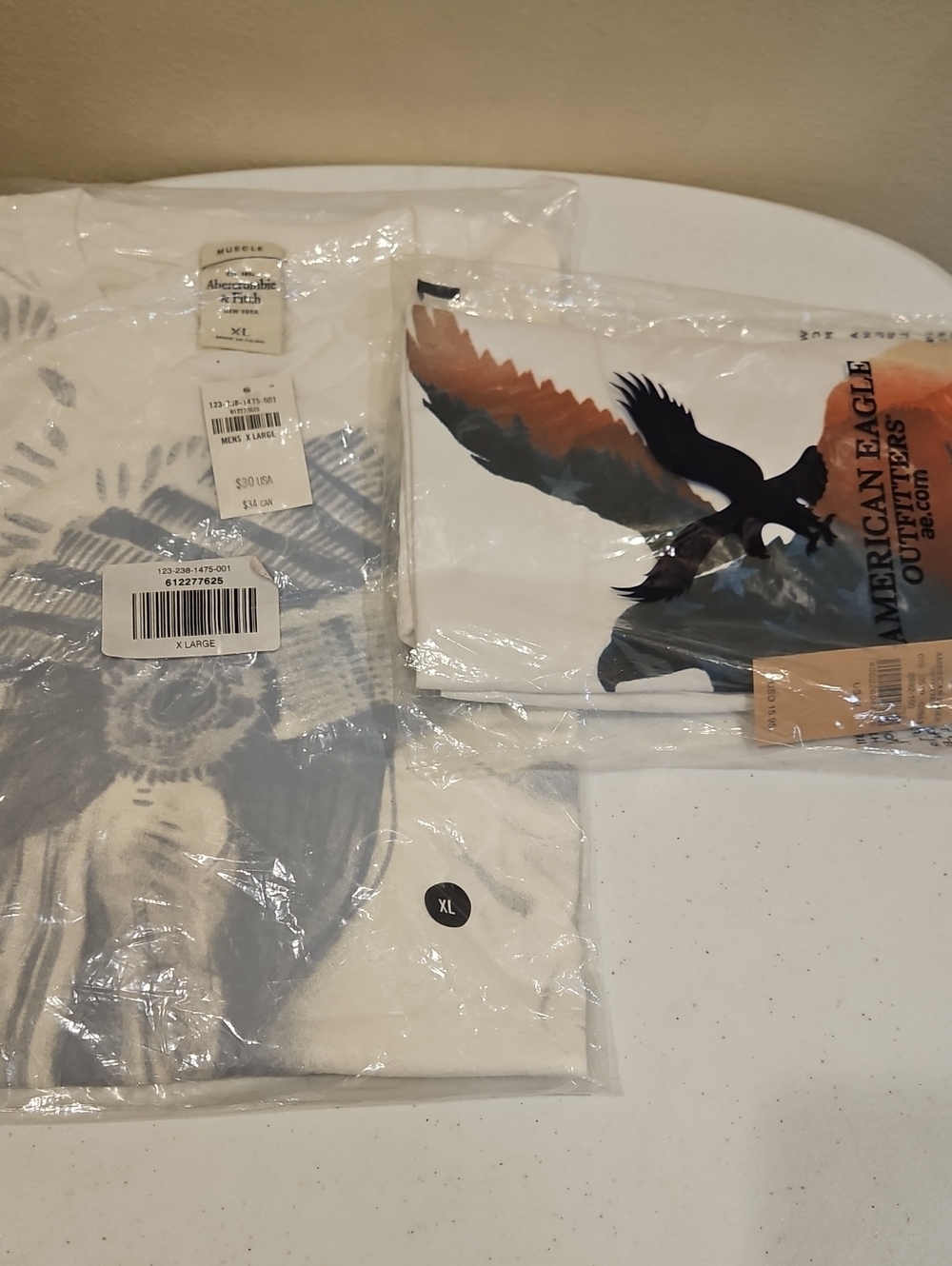 American Eagle Outfitters/Abercrombie & Fitch Short Sleeve Tees